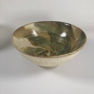 Olive Bowl Light Glaze Brush Design