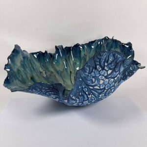 "Elizabeth May" - Layered Impressed Vessel - NP19