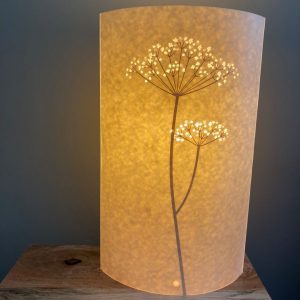 Oval Cow Parsley Table Lamp