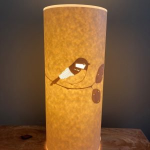 Coal Tit Table Lamp - Tall