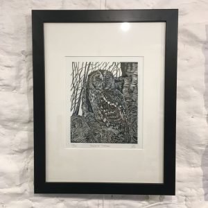 framed woodland watcher