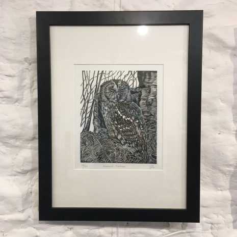 framed woodland watcher framed woodland watcher