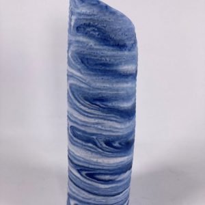 Medium Parian Vase 1 - Tidal Blue