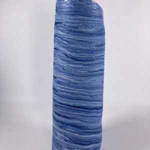 Large Parian Vase D - Tidal Blue