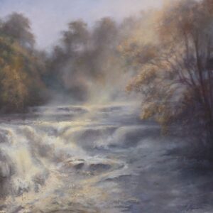 Mist Shimmer Rising - Aysgarth Falls