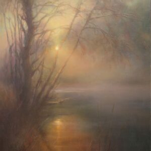 Silently Mist Flows Above the Falls